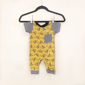 🍕 Pizza Striped Bodysuit 🍕